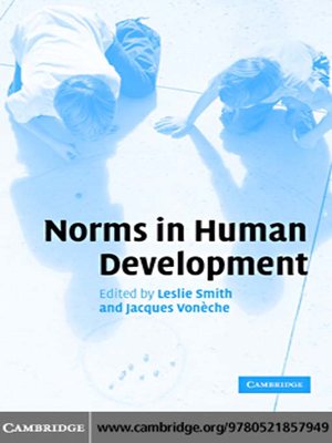 cover image of Norms in Human Development